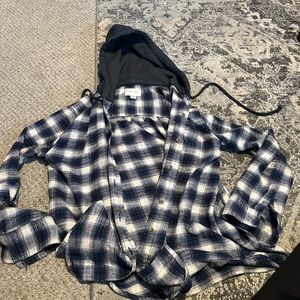 Plaid hoodie